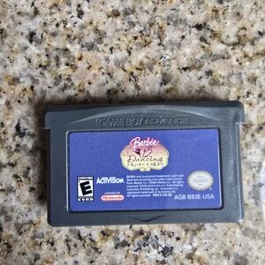 Nintendo Barbie The Island Princess Game Cartridge - Blue and Gray